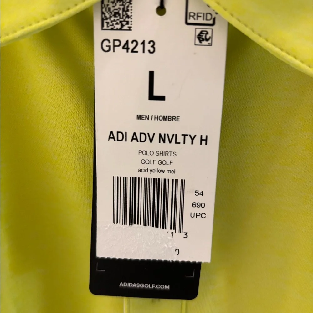 Adidas Men's Lime Polo Shirt